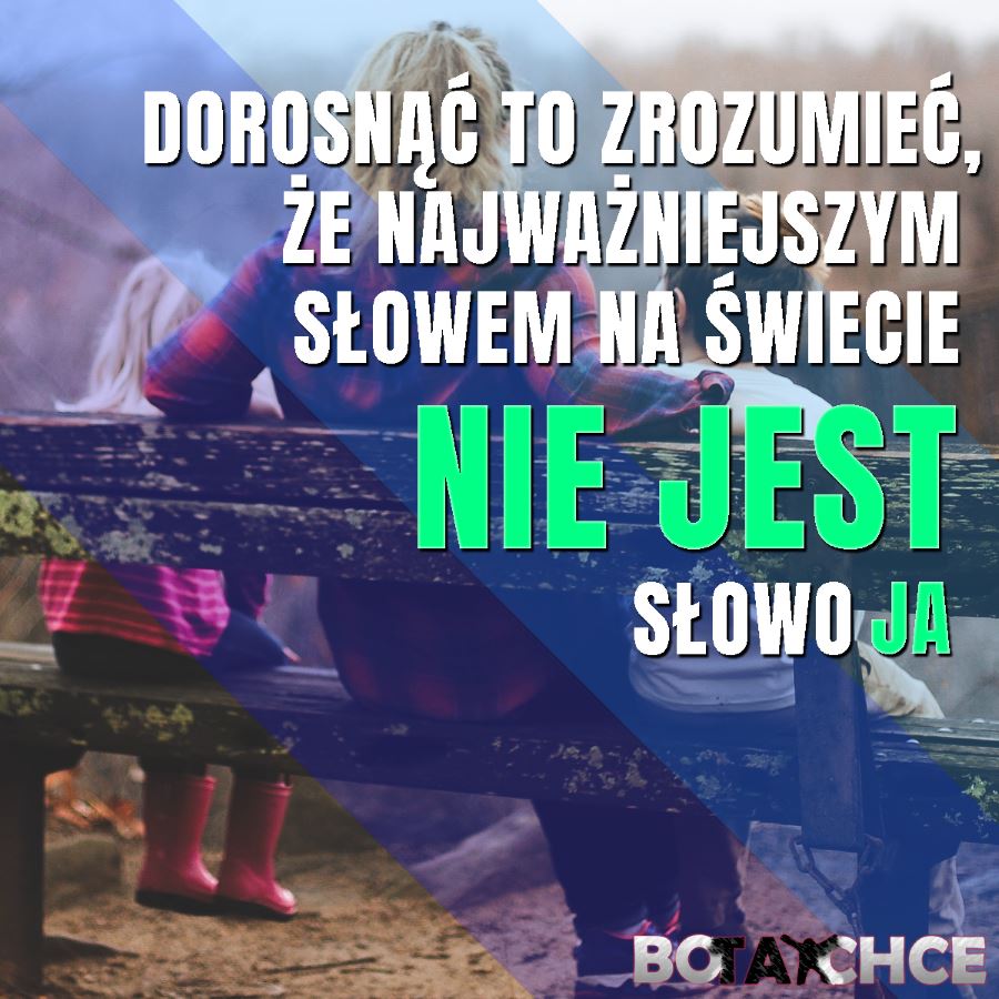 nie jestem najważniejszy